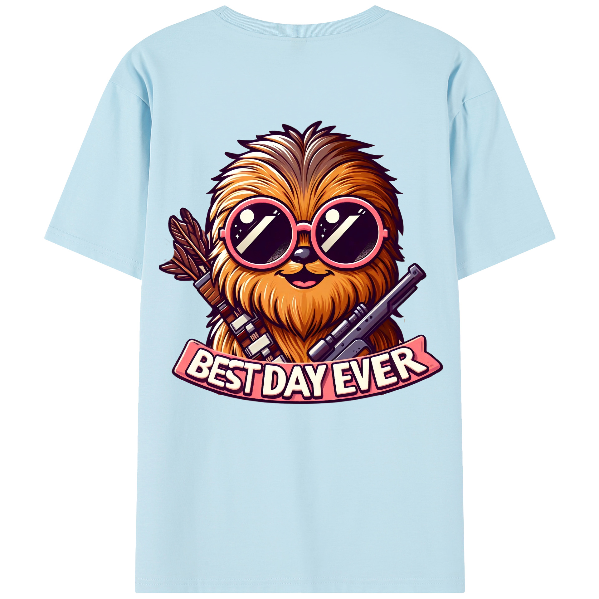 （画像用） スター・ウォーズ Star Wars 綿100％半袖Tシャツ（背面プリント）